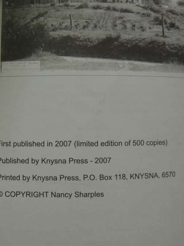 She Wasn't A Prude: Memoirs Of A Parsons Daughter - Nancy Sharples   Inscribed Ltd Edition - 500