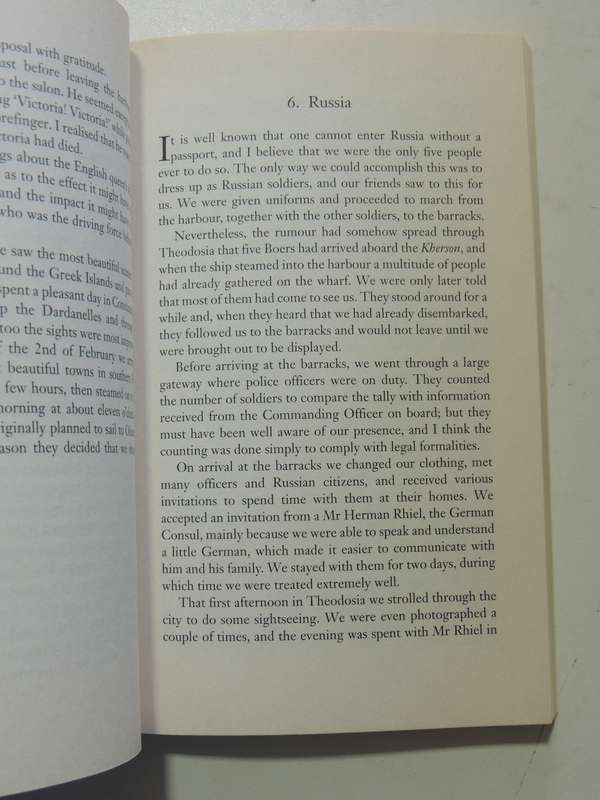 The Great Boer Escape - Willie Steyn