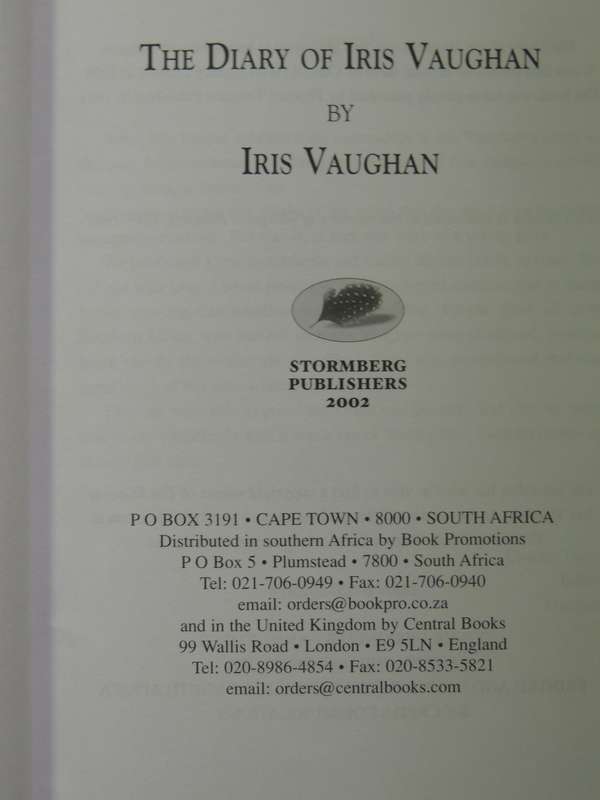 The Diary Of Iris Vaughan - Iris Vaughan