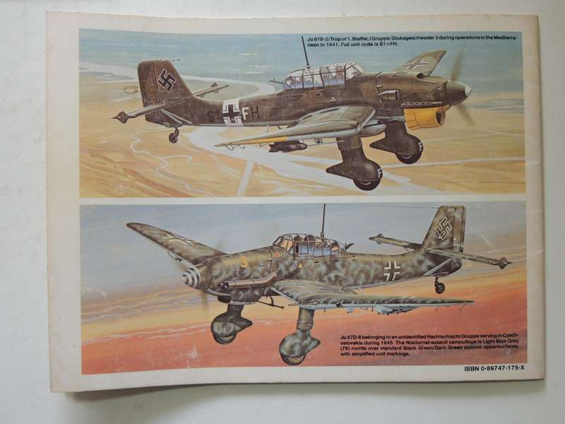 Squadron/Signal Publications Aircraft No. 73: Ju87 Stuka In Action - Brian Filley