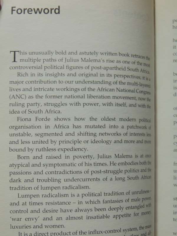 An Inconvenient Youth: Julius Malema And The 'New' ANC - Fiona Forde