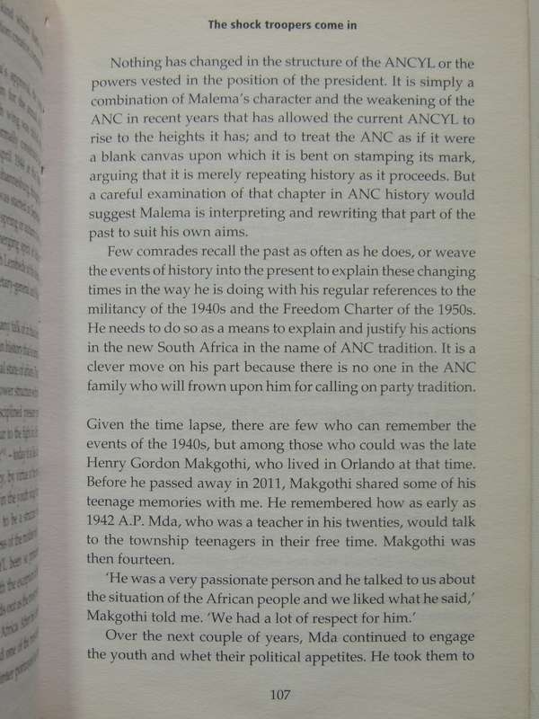 An Inconvenient Youth: Julius Malema And The 'New' ANC - Fiona Forde