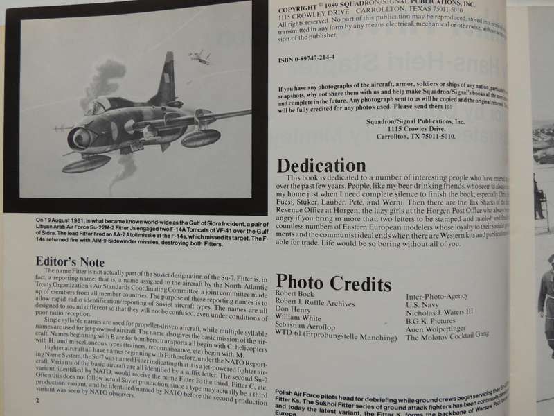 Squadron / Signal Publications Aircraft No. 90: Sukhoi Fitters In Action - Hans-Heiri Stapfer
