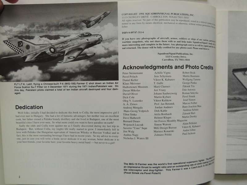 Squadron / Signal Publications Aircraft No. 143: MIG-19 Farmer In Action - Hans-Heiri Stapfer