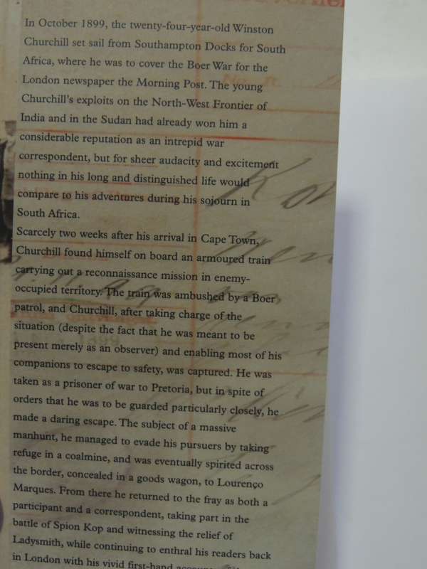 Churchill Wanted Dead Or Alive: Winston Churchill In The Boer War - Celia Sandys