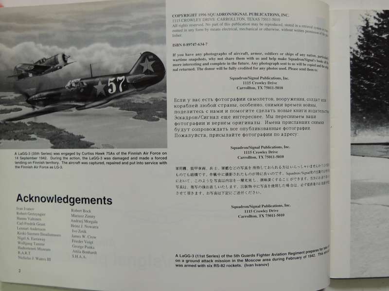 Squadron / Signal Publications Aircraft No. 163: LaGG Fighters In Action - Hans-Heiri Stapfer