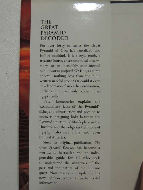 The Great Pyramid Decoded - Peter Lemesurier