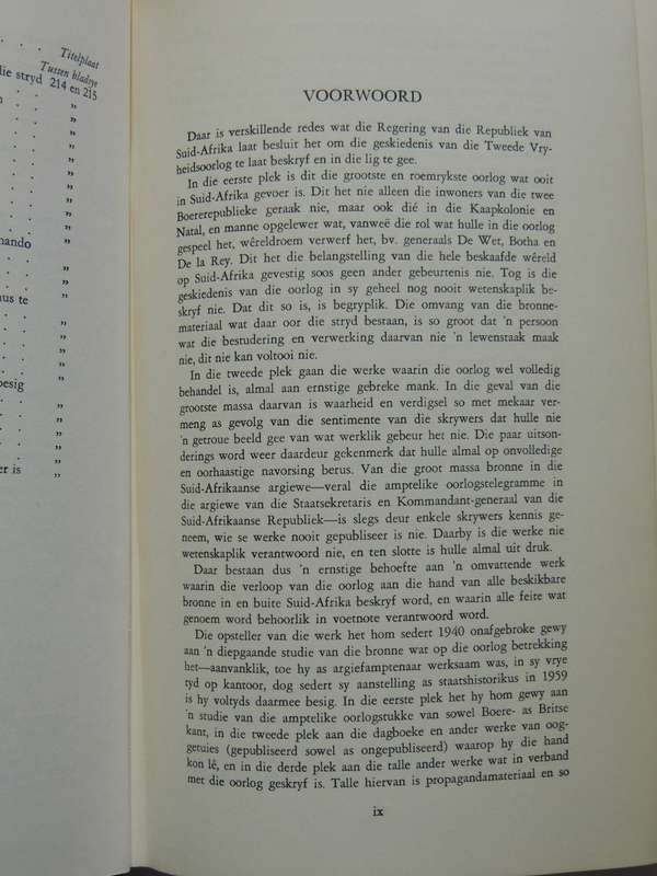 Die Geskiedenis Van Die Tweede Vryheidsoorlog In Suid Afrika, 1899-1902 5 Volumes - J.H. Breytenbach
