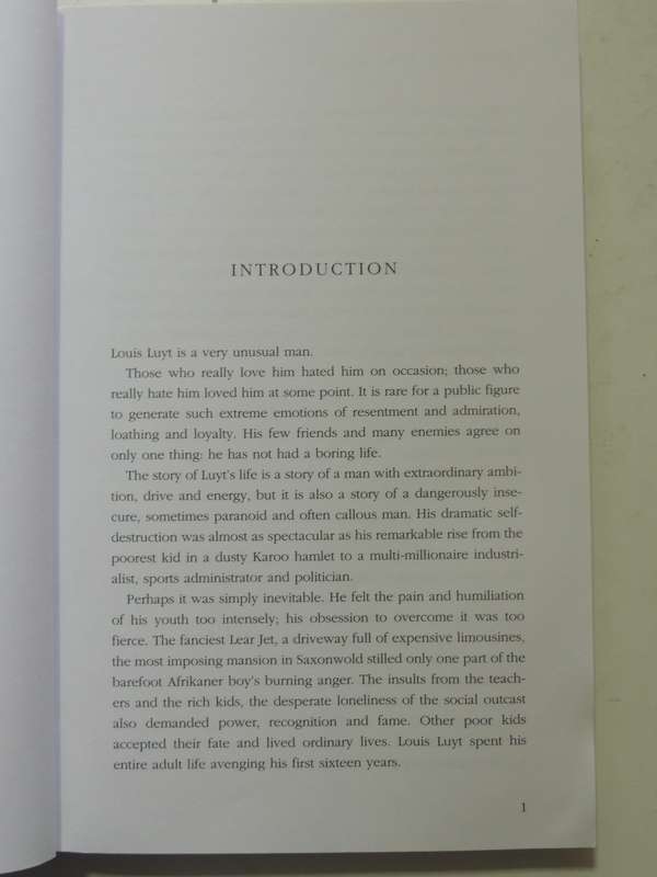 Louis Luyt: Unauthorised - Max Du Preez
