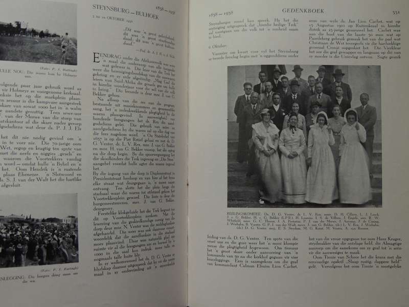 Gedenkboek van die Ossewaens op die Pad van Suid-Afrika Eeufees: 1838-1939  AFRIKAANS