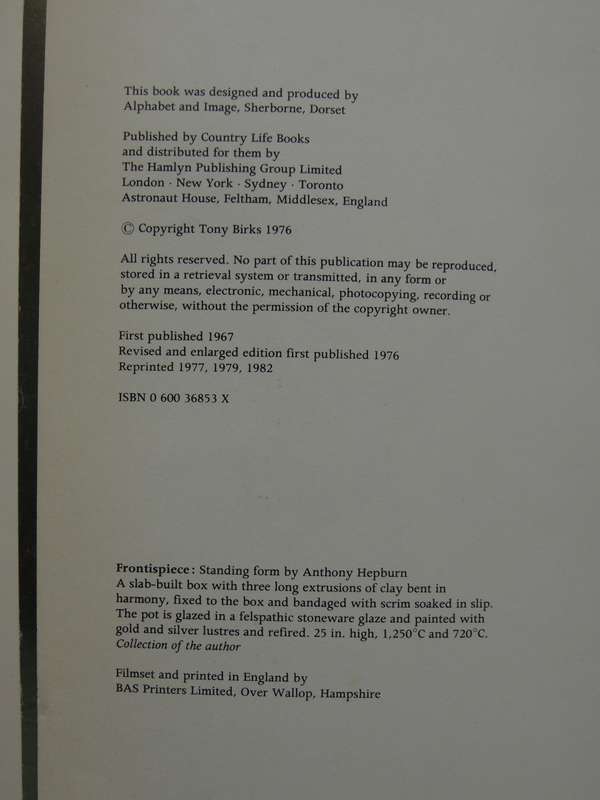 Art Of The Modern Potter - Tony Birks