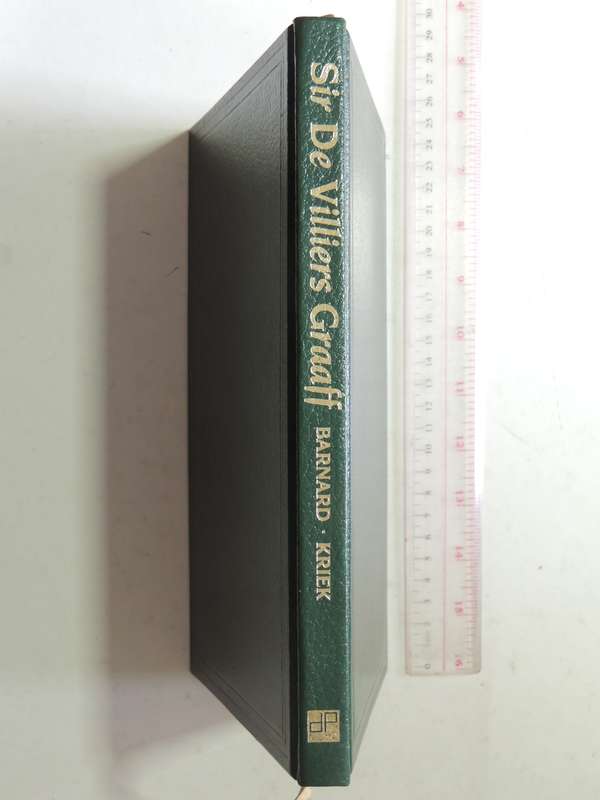 Sir De Villiers Graaff - ed Leo Barnard & Dan Kriek     Signed, Limited Edition 174/250