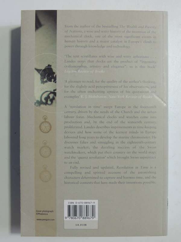 Revolution in Time, Clocks nd the Making of the Modern World - David S Landers