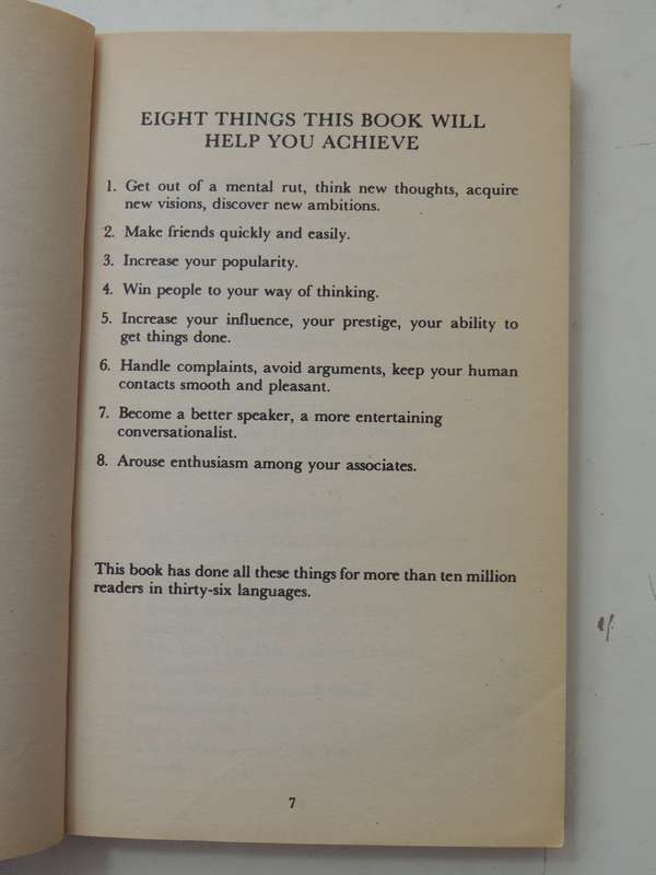 How To Win Friends And Influence People - Dale Carnegie