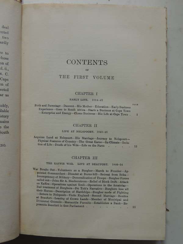 The Life And Times Of Sir Charles Molteno K.C.M.G. - P.A. Molteno   2 Volumes Set  1900