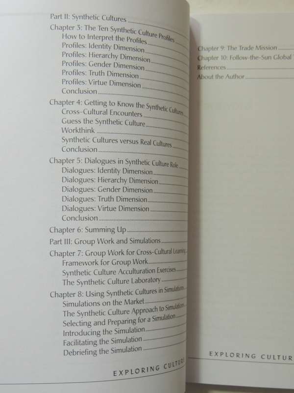 Exploring Culture: Exercises, Stories And Synthetic Cultures Gert Jan Hofstede, Paul Pedersen & Geer
