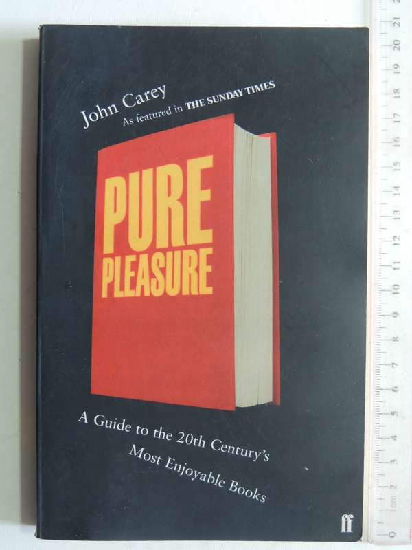 Pure Pleasure: A Guide To The 20th Century's Most Enjoyable Books- John Carey