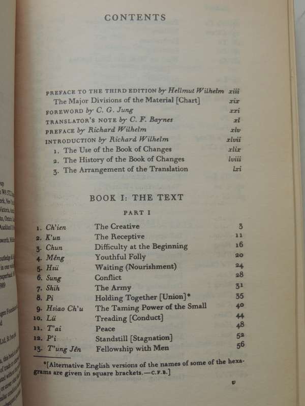I Ching Or Book Of Changes (Richard Wilhelm Translation)- trans. Into English Cary F. Baynes