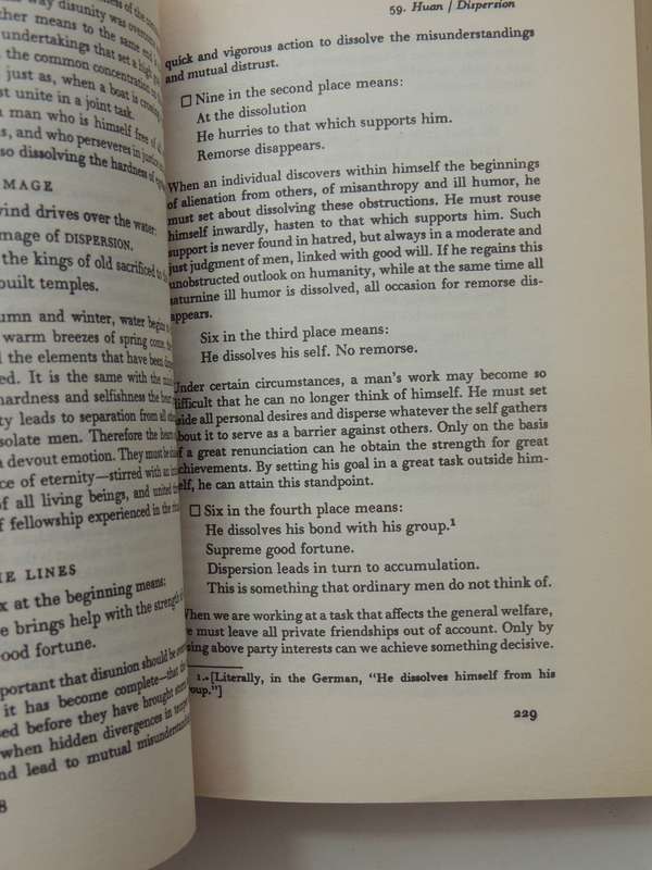 I Ching Or Book Of Changes (Richard Wilhelm Translation)- trans. Into English Cary F. Baynes