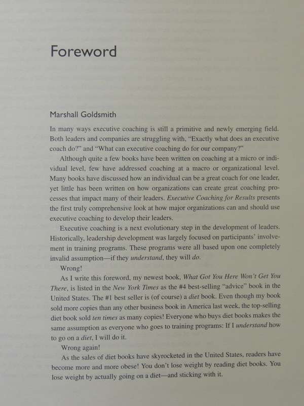Executive Coaching For Results:Definitive Guide To Developing Organizational Leaders Brian Underhil