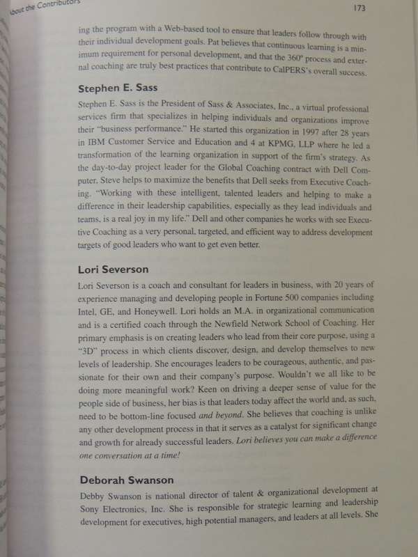 Executive Coaching For Results:Definitive Guide To Developing Organizational Leaders Brian Underhil