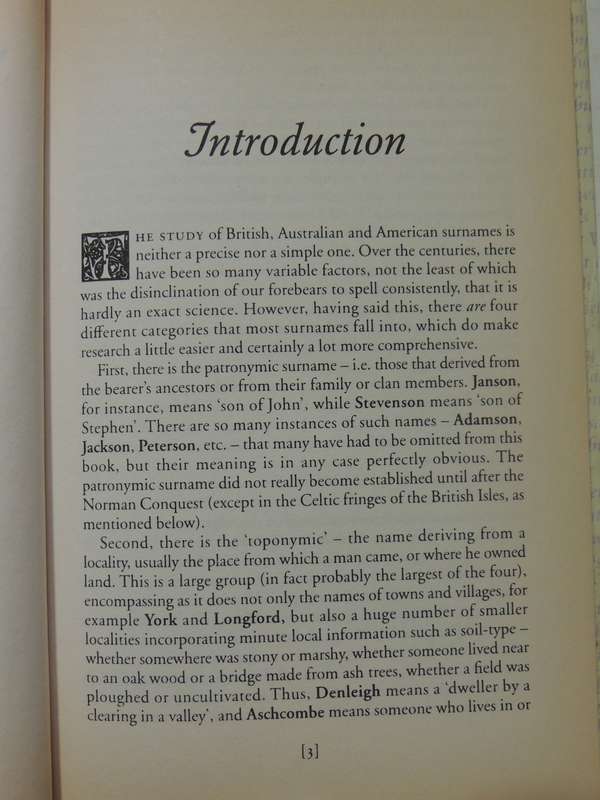 Stufflebeem, Brockway & Sturt: The Origins Of Our Surnames - Shelley Klein