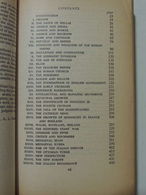 A History Of Europe: Volume 1 From Earliest Times To 1713 - H.A.L. Fisher