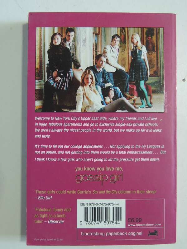 You Know You Love Me: Gossip Girl Book 2 - Cecily Von Ziegesar