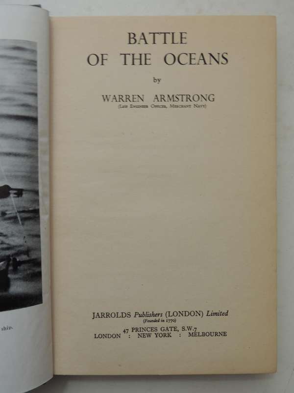 Battle Of The Oceans - Warren Armstrong