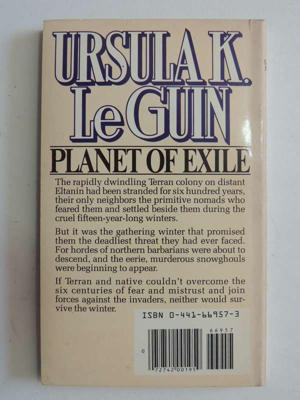 Planet of Exile - Ursula Le Guin