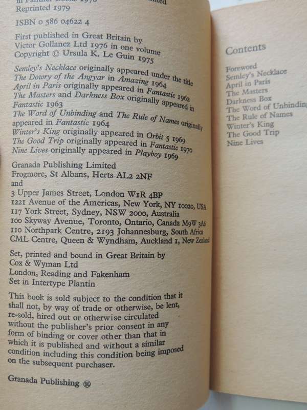 The Wind's Twelve Quarters - Ursula Le Guin