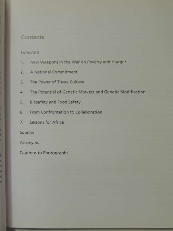 Modifying Africa:Biotechnology Can Benefit The Poor & Hungry, Case Study From Kenya Florence Wambugu