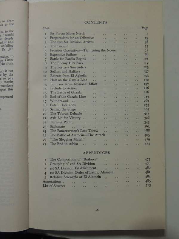 War In The Desert: South African Forces World War II (Volume III) SignedNeil Orpen