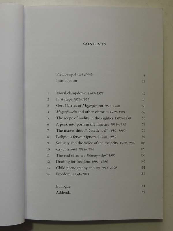 A South African Censor's Tale - Kobus Van Rooyen   Inscribed