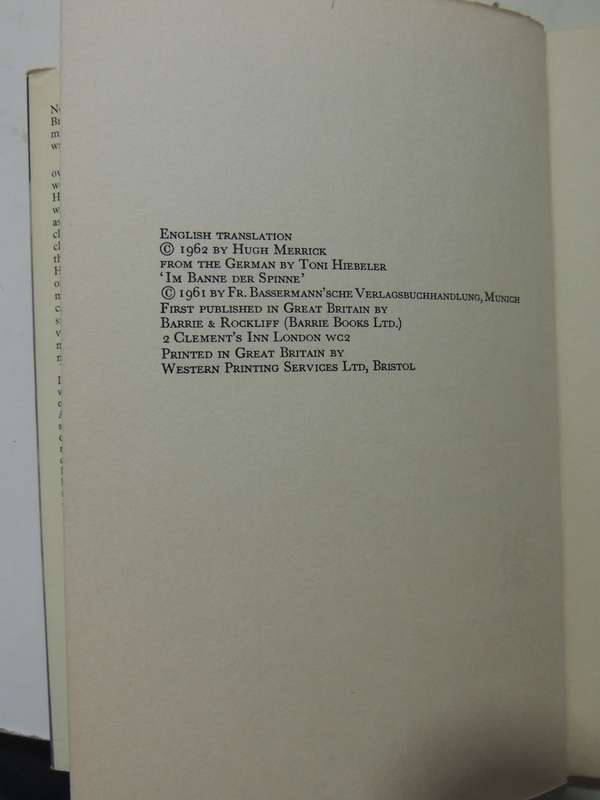 North Face In Winter - Toni Hiebeler   1st UK Edition 1961