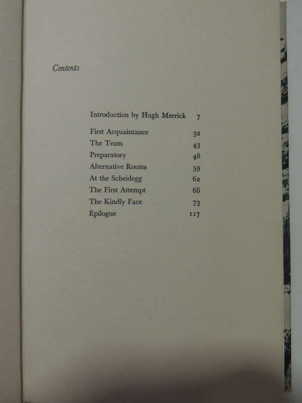 North Face In Winter - Toni Hiebeler   1st UK Edition 1961
