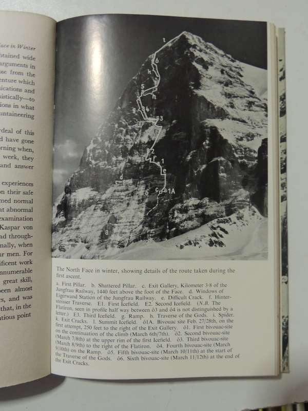 North Face In Winter - Toni Hiebeler   1st UK Edition 1961