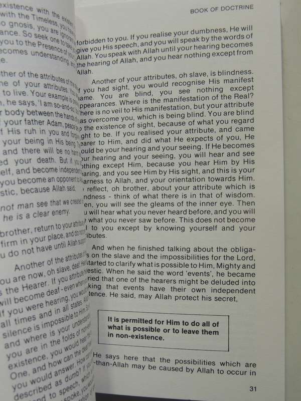 Knowledge Of God - Shaykh Al-'Alawi