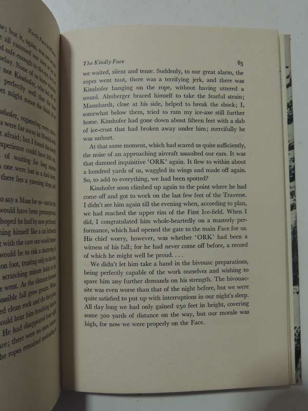 North Face In Winter - Toni Hiebeler   1st UK Edition 1961