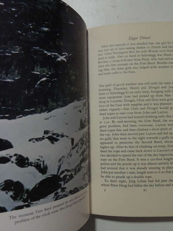 Eiger Direct - Peter Gillman & Douglas Haston  First edition 1966