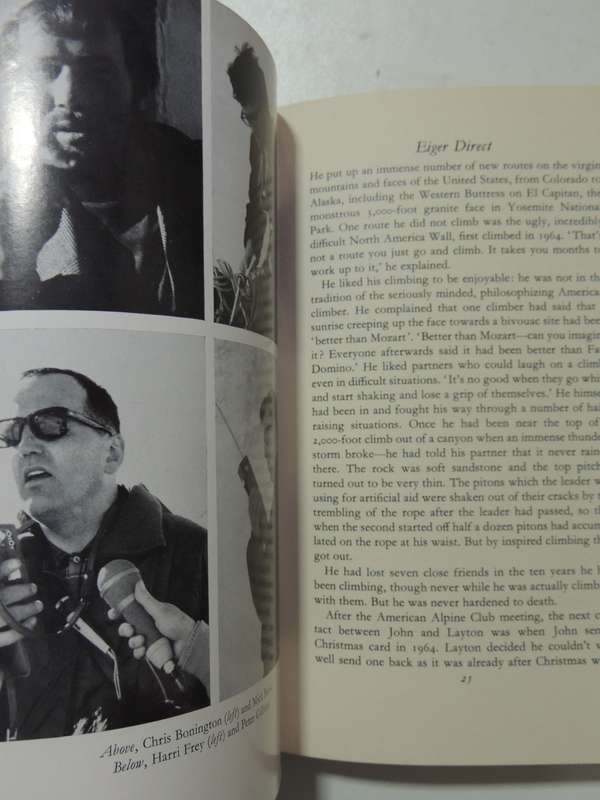 Eiger Direct - Peter Gillman & Douglas Haston  First edition 1966