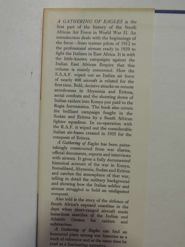 A Gathering Of Eagles: Campaigns Of South African Air Force In Italian East Africa 1940-41 J Ambrose
