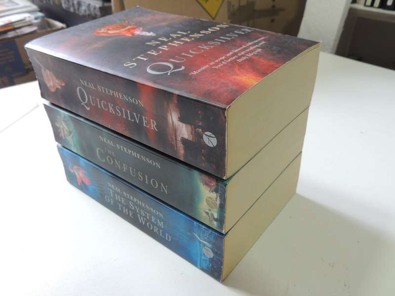 The Baroque Cycle, 3 Vol Set, Quicksilver, Confusion, System of the World - Neal Stephenson