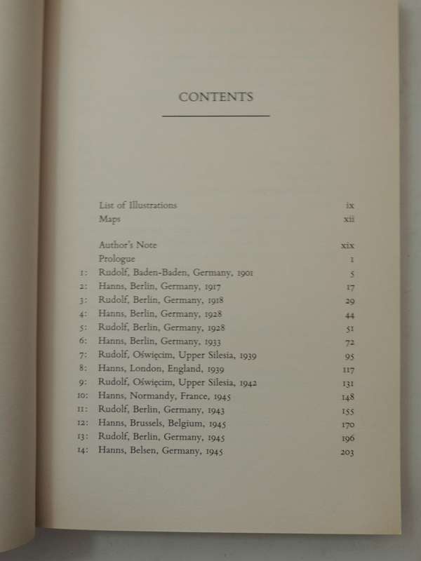 Hanns And Rudolf: The German Jew And The Hunt For The Kommandant Of Auschwitz - Thomas Harding