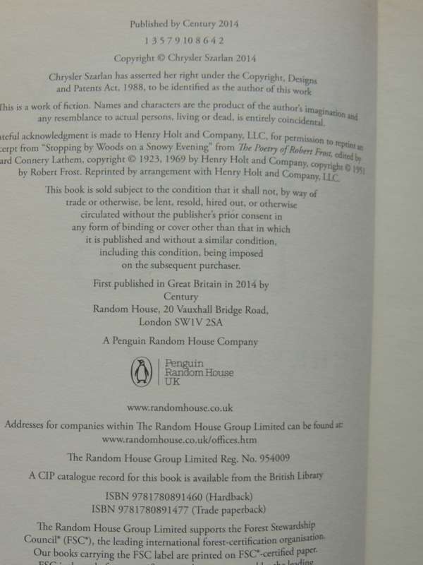 The Hawley Book Of The Dead - Chrysler Szarlan