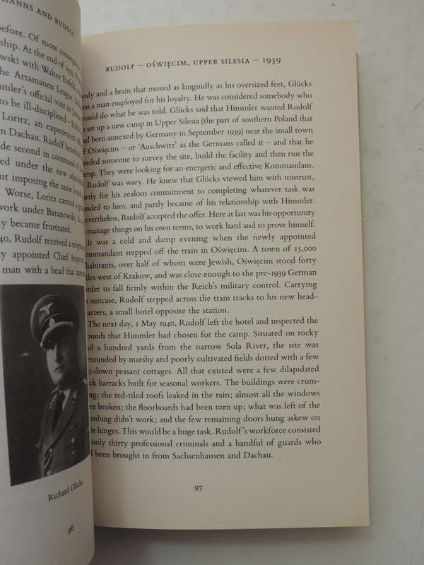 Hanns And Rudolf: The German Jew And The Hunt For The Kommandant Of Auschwitz - Thomas Harding