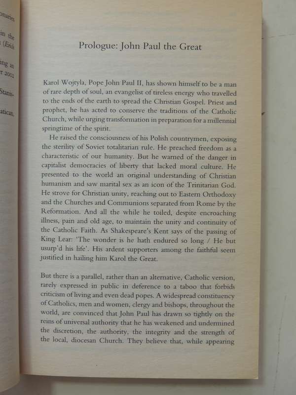 The Pope In Winter: The Dark Face Of John Paul II's Papacy - John Cornwell