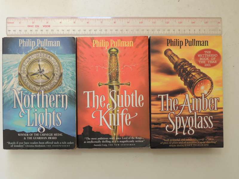 Northern Lights, The Subtle Knife, The Amber Spyglass  - Philip Pullman   3 Vol Set