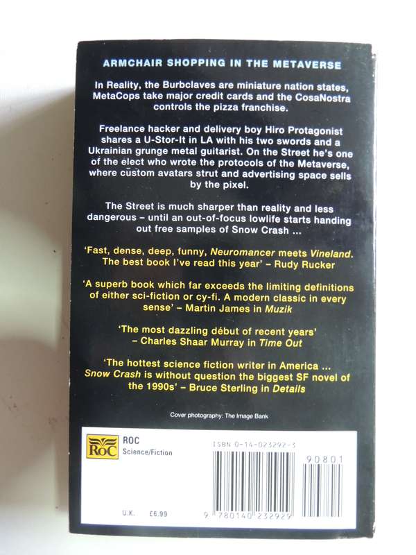 Snow Crash - Neal Stephenson