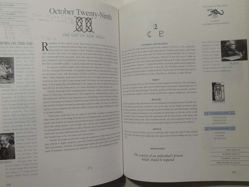The Secret Language of Birthdays, Personolology Profiles for Each Day of the YearGary Goldschneider